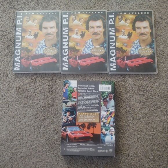 Magnum PI The Complete Second Season DVD Set PRE-OWNED - Picture 2 of 4